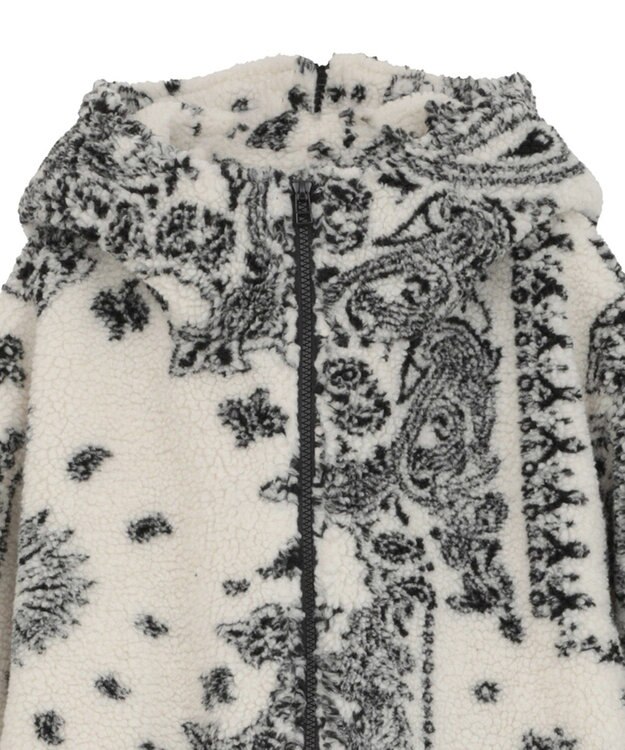 Green Parks ■ＥＳＣＡＲ　ペイズリーボアフードコート Ivory