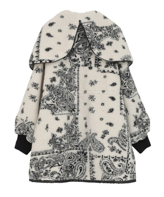 Green Parks ■ＥＳＣＡＲ　ペイズリーボアフードコート Ivory