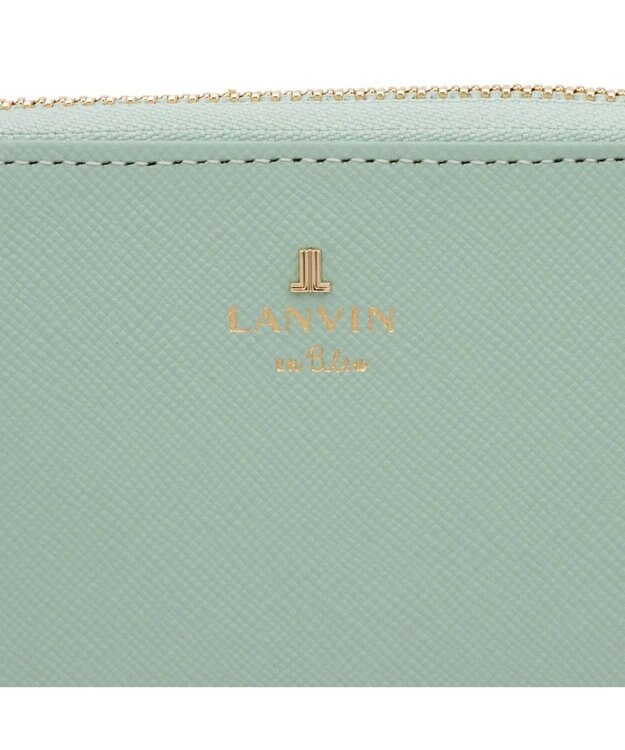 LANVIN en Bleu リュクサンブール 財布機能付きカードケース ミント