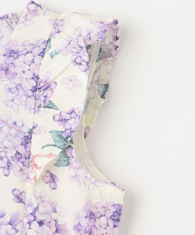 ANY KIDS アジサイ ワンピース ホワイト系