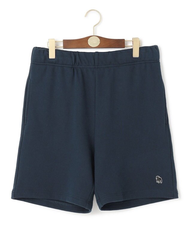 J.PRESS MEN 大人気シリーズに新作登場！【WEB限定】バックブルスウェット ショートパンツ ネイビー系