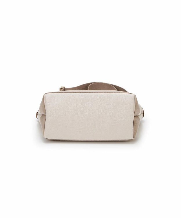 TOPKAPI 【Breath TOPKAPI】SCOTCH GRAIN スコッチグレイン ショルダー付き ミニ トート バッグ ペールベージュ