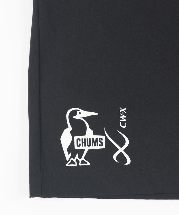 CW-X 【WOMEN】 CW-X 【CHUMS (チャムス)コラボ】 レディースボトムス ハーフパンツ はっ水(本体) UVカット率90％以上（本体） ひざ上丈 レディース LNY520 /ワコール ダークブラック