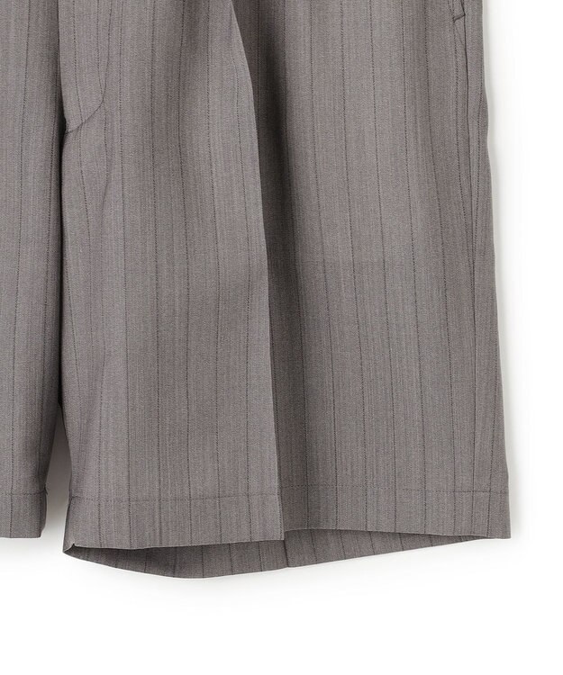 J.PRESS MEN 【J.PRESS ORIGINALS】Hight Twist T/W Toropical 2 Tuck Shorts ライトグレー系1
