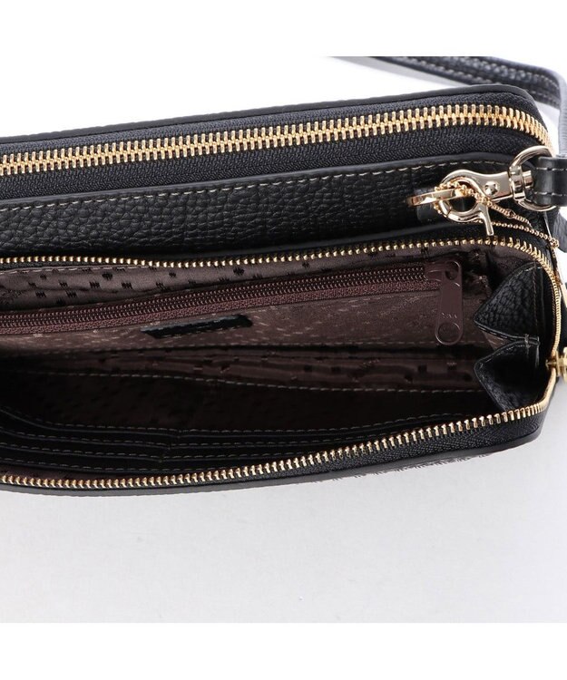 PELLE BORSA お財布ポシェット Reinette レネット 4704 ブラック