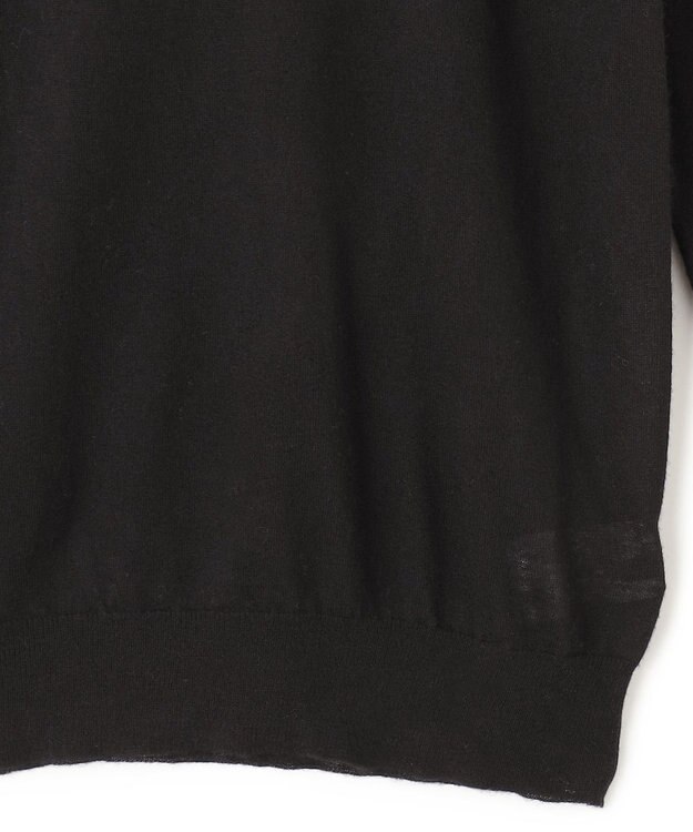 JOSEPH 【FOUNDATIONS】【洗える】キャッシュエアー　ラウンドネックニット Black