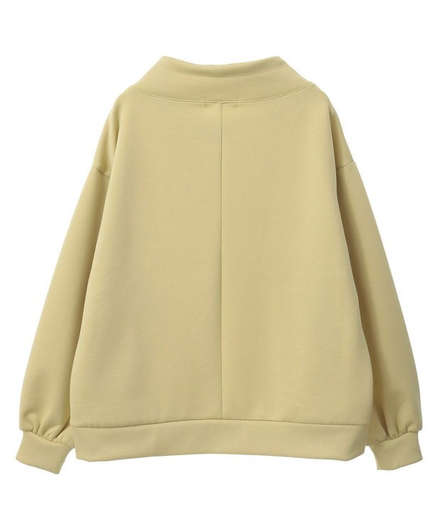 Green Parks ダンボール抜け衿プルオーバー Lime Green