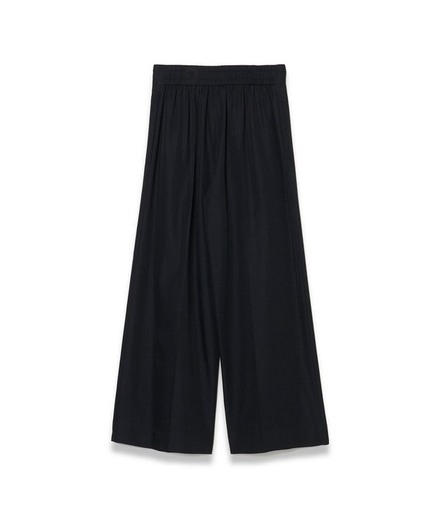 JOSEPH ソフトコットンシルク　トラウザーズ Black