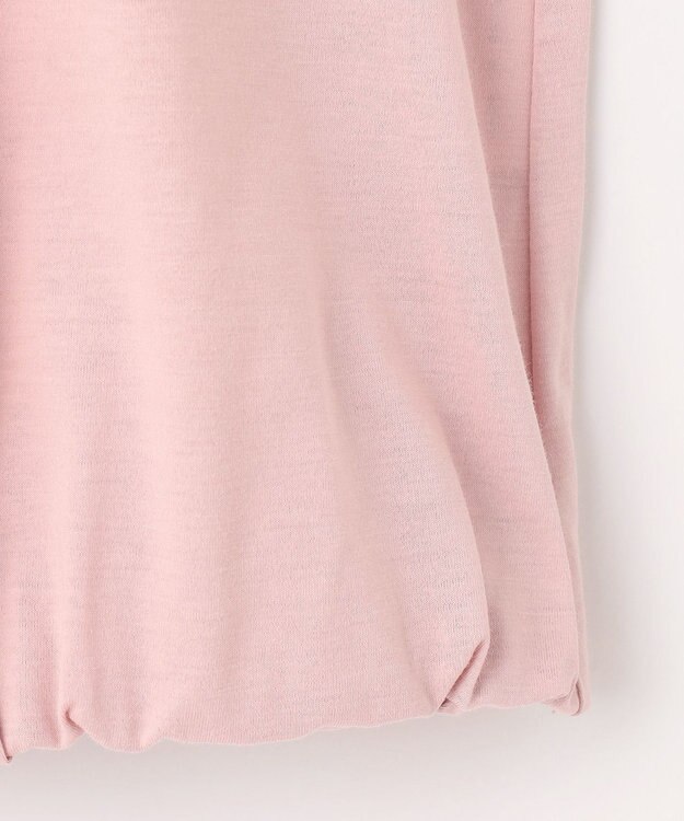 J.PRESS LADIES 【WEB限定・洗える・接触冷感】バルーンジャージー カットソー 【WEB限定】ピンク系