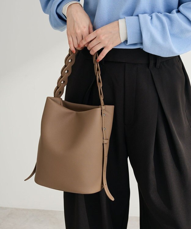 Green Parks ２ＷＡＹチェーンメイクワンショルダーバッグ Beige