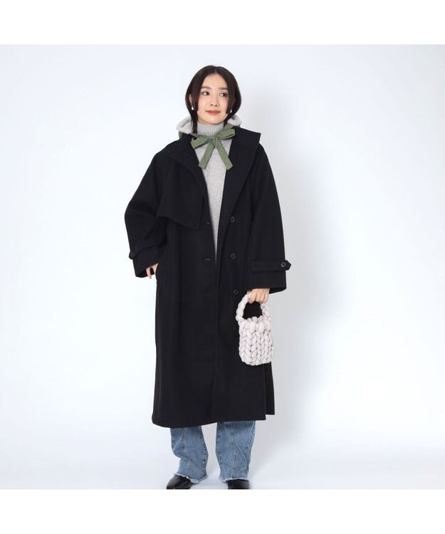 林八百吉商店 un chapeau  中綿ボンネット カーキ