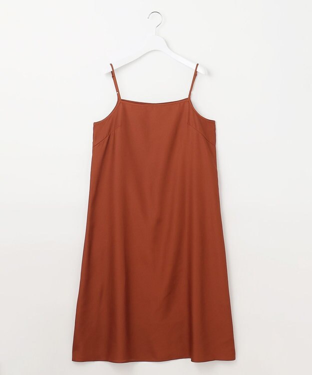 自由区 L 【カタログ掲載・接触冷感・洗える】ラミーローン ワンピース コッパー