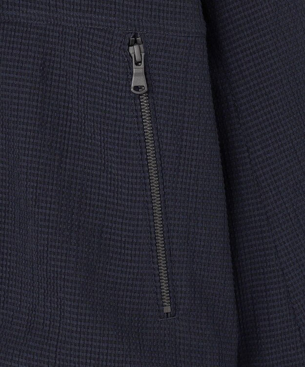 JOSEPH HOMME ＜新色追加＞新素材【通気性/ストレッチ】トリコサッカーストレッチ 　ジップアップブルゾン ネイビー系