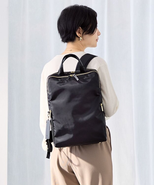 ACE BAGS & LUGGAGE ace. フィッテム レディースビジネスリュック A4 14.0インチPC 68682 エース ブラック