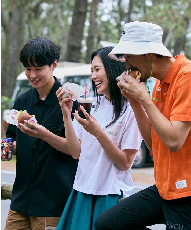 PW CIRCULUS 【UV遮蔽率97.8% / 軽量のDotAir / 高通気 / 軽撥水】【MEN】メッシュポケットシャツ ゴルフ ブラック系