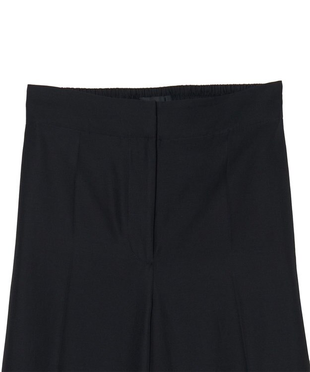 JOSEPH ソフトコットンシルク　トラウザーズ Black
