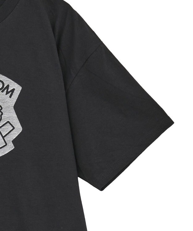 Green Parks ■ＦＲＵＩＴ　ＯＦ　ＴＨＥ　ＬＯＯＭ　箔ロゴｐｔＴＥＥ Black