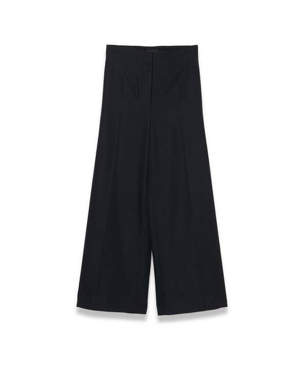 JOSEPH ソフトコットンシルク　トラウザーズ Black