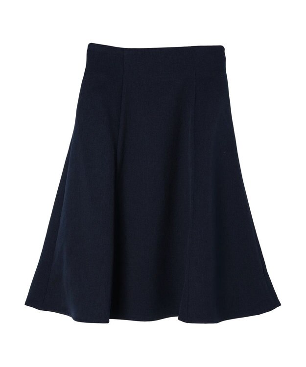 earth music&ecology すきな丈フレアスカート Navy