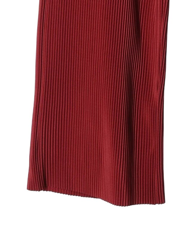 CRAFT STANDARD BOUTIQUE カットプリーツパンツ Bordeaux