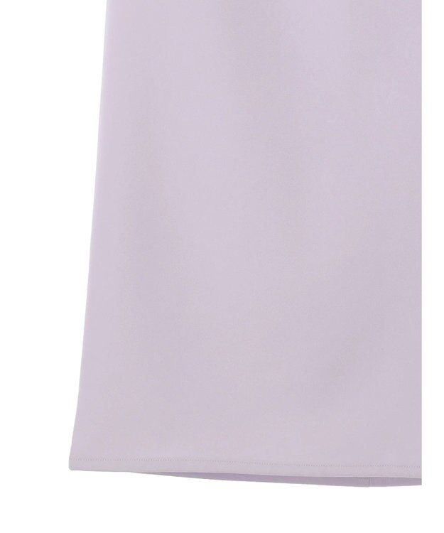 Green Parks 〈選べるきれシル〉Ｉラインロング丈スカート Lavender