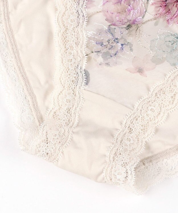 WACOAL ショーツ 【ハグするブラ】 BXB478とペア はきこみ丈あさめ やわらかく伸びる(バック) レディース PXB178 /ワコール ベージュ