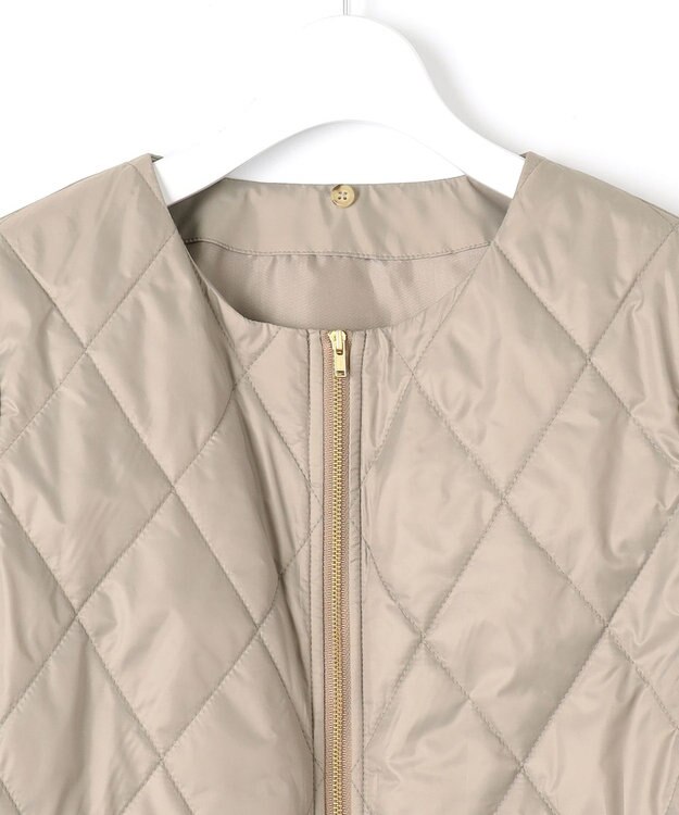 J.PRESS LADIES L VINAジェットオックス フーデッド コート ベージュ系