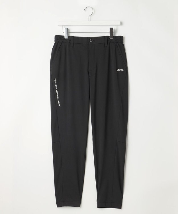 23区GOLF 【MEN】夏に嬉しい機能性！【接触冷感/ストレッチ/吸水速乾】ジャージーパンツ ブラック系