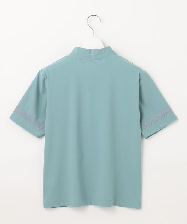 23区GOLF 【23Fondation/WOMEN】ハイテンション モックネック サックスブルー系