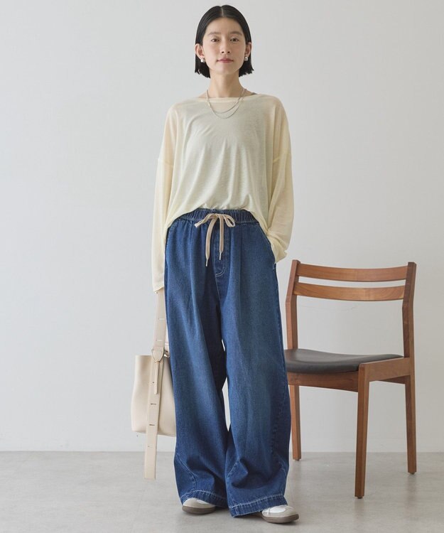 AMERICAN HOLIC シアーカラープルオーバー Yellow