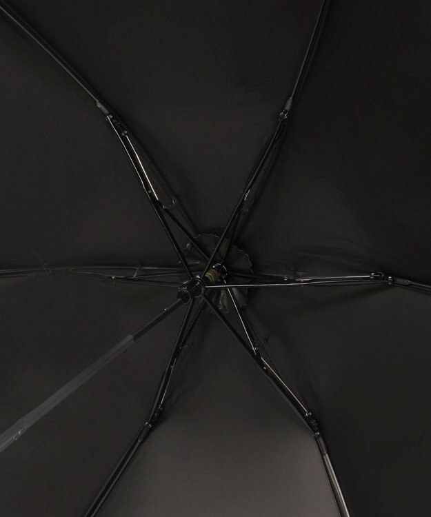 MOONBAT 【 遮光率100％/遮熱/UV/軽量】MACKINTOSH PHILOSOPHY(マッキントッシュフィロソフィー)晴雨兼用日傘 小花柄 バーブレラ 折りたたみ傘 フワクール生地使用 ディープブルー