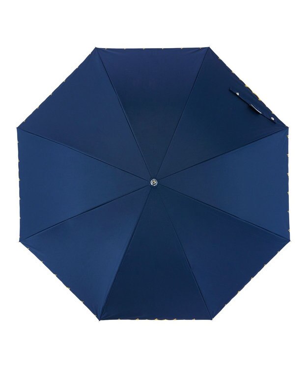 MOONBAT estaa 晴雨兼用 長傘 チェリースカラップ 日傘 遮光 遮熱 UV ディープブルー