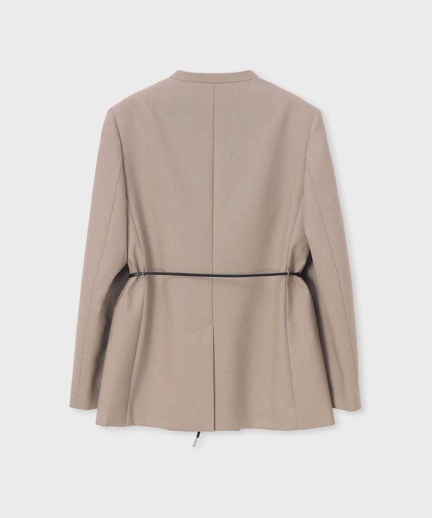 Paul Smith トロピカル ウール ノーカラージャケット ライトベージュ