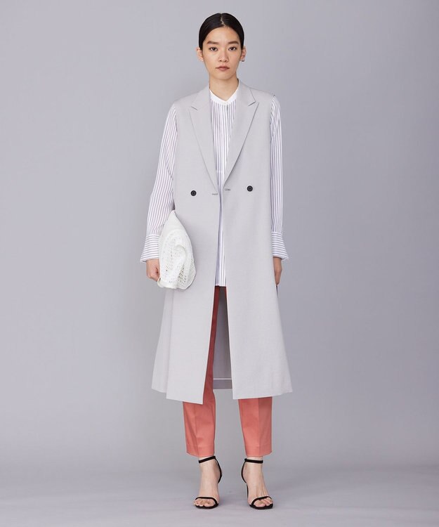 ICB 【セットアップ対応・洗える】 LooseWeave ロングジレ トープ系