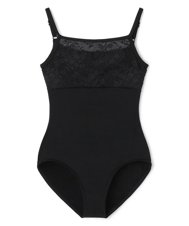 Chacott キャミソールレオタード ブラック