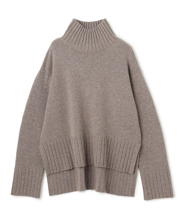 uncrave チャンキーニット プルオーバー カーキグレー