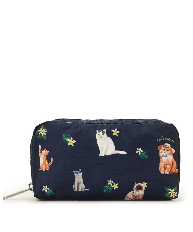 LeSportsac RECTANGULAR COSMETIC/トロピカルミャオキャット トロピカルミャオキャット
