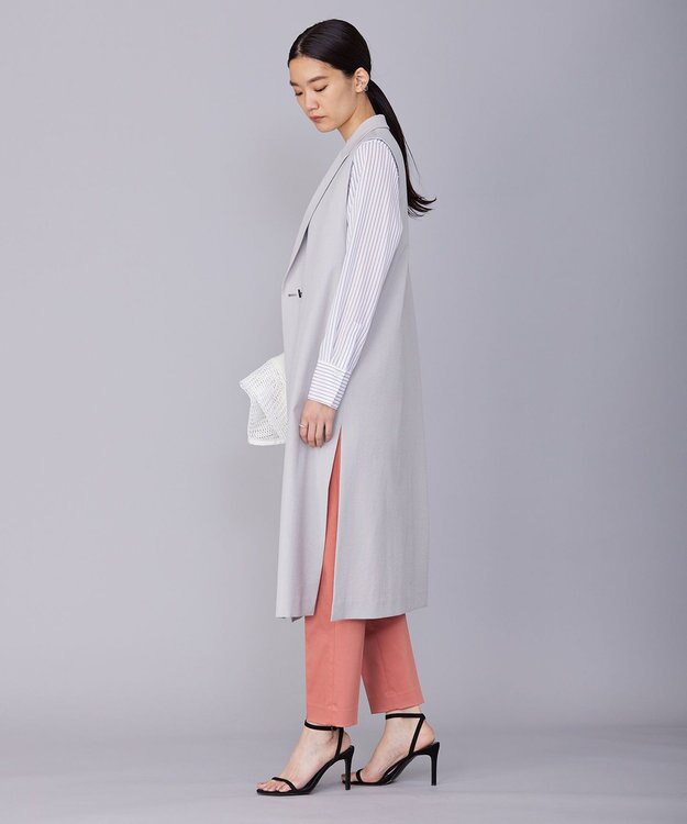 ICB 【セットアップ対応・洗える】 LooseWeave ロングジレ トープ系