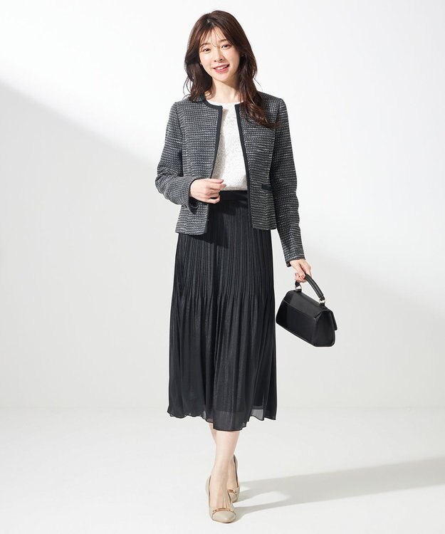 ANY SIS 【洗える】レイヤードレース ブラウス オフ