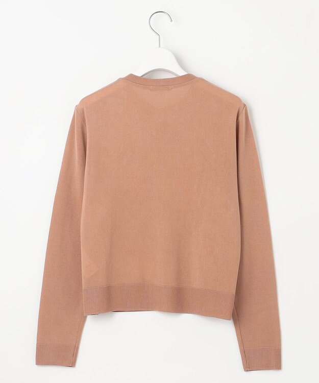 自由区 L 【アンサンブル対応・洗える】マラケシュフラワープリント長袖 カーディガン マルチ