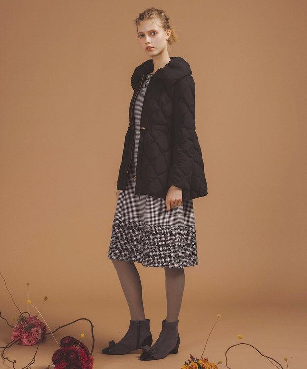 TOCCA NOBLE RIBBON SHORT STRECHBOOTS ブーツ ライトグレー系