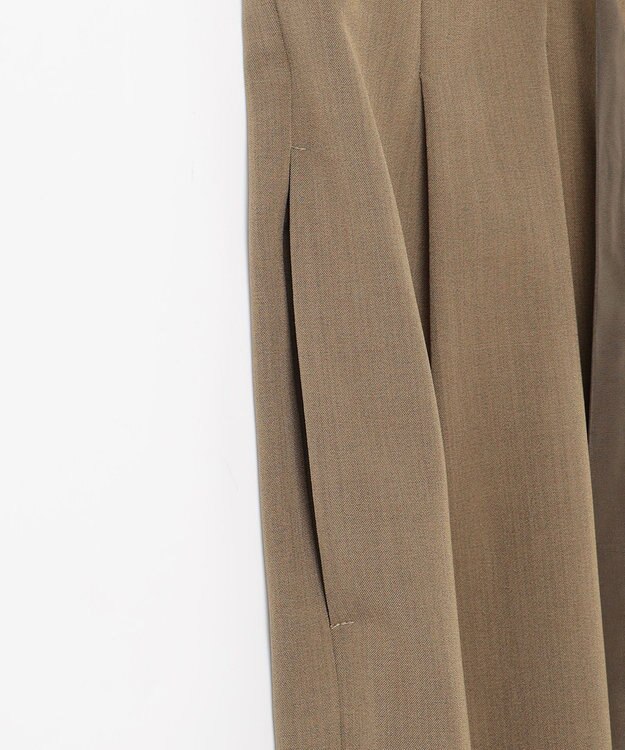 Feroux 【2WAY】サス付きリボン パンツ ダークブラウン系