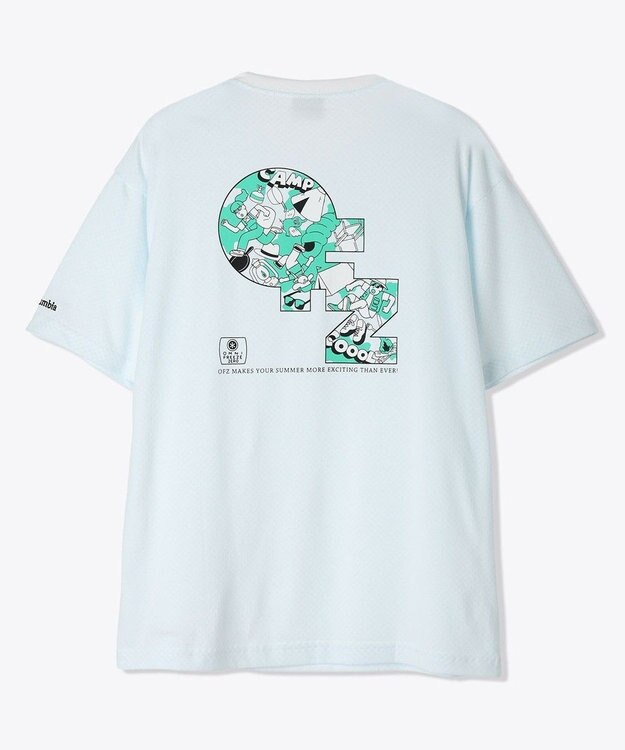 Columbia Columbia/ スウィンアベニューオムニフリーズゼログラフィックショートスリーブTシャツ /コロンビア Sea Salt、 Camp Back Print