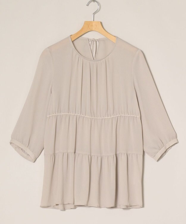 ONWARD Reuse Park 【any SiS】ブラウス春夏 ベージュ