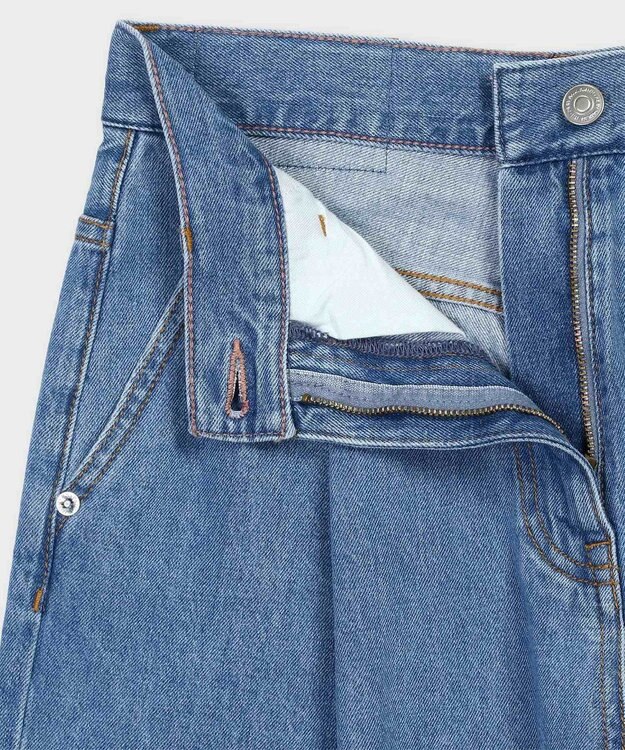 Paul Smith インディゴ ワイド デニムパンツ インディゴブルー