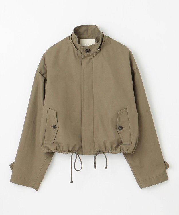 NAVE 【Nave・撥水加工】オーガニックギャバ ジャケット カーキ系