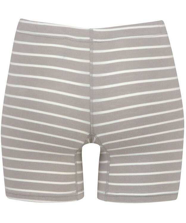 Wing あったかオーバーパンツ 薄手 やわらかく肌ざわりのよい素材 やさしい肌あたり 1分丈 秋 冬 ER0684 ウイング／ワコール グレー