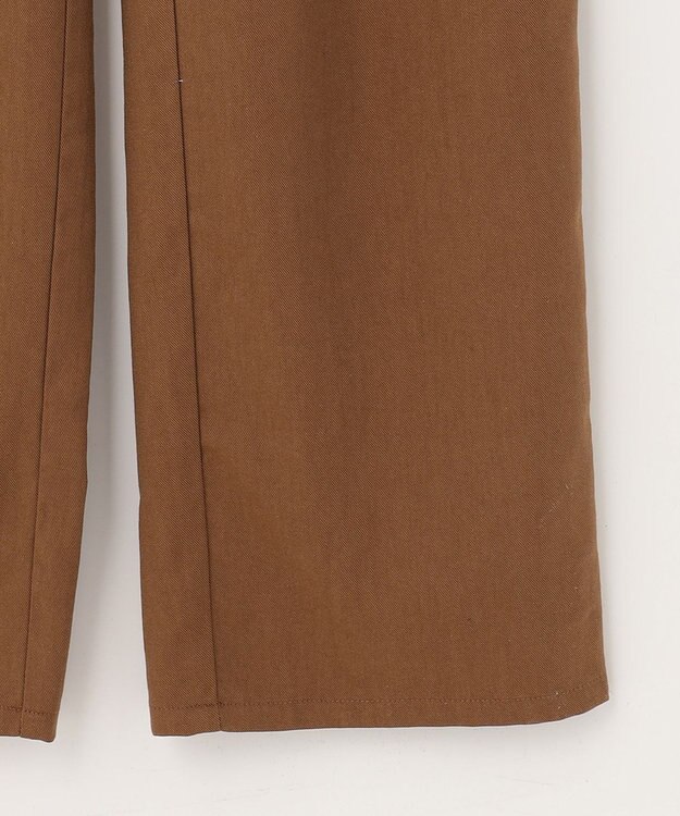 組曲 KIDS 【150-160㎝】Flower tea party サロペット ブラウン系