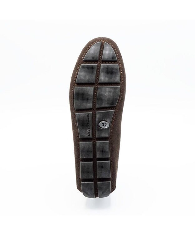 APOM ドライビングシューズ10 ダークブラウンスエード