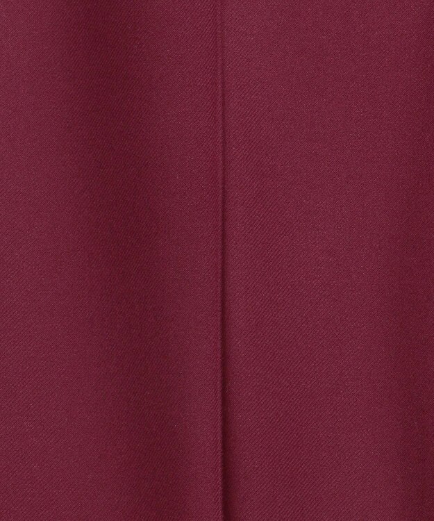 ANY SIS ビューティサーモ2WAYストレッチ テーパードパンツ ボルドー